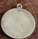 Vintage Saint Anthony EMA Sterling Silver Disc Charm Pendant St. — photo 8