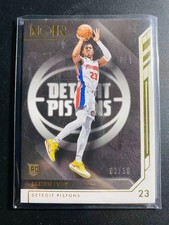 2022-23 Panini Noir Rookies Association Edition Jaden Ivey #167 RC Gold 2/10
