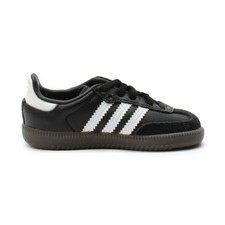 ADIDAS INFANT KIDS SAMBA OG BLACK/WHITE/GUM IE3680-SIZE 6