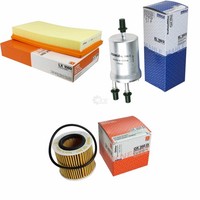 Mahle / Knecht Kraftstofffilter KL 156/3 Luftfilter LX 1080 ÖLfilter OX 360D