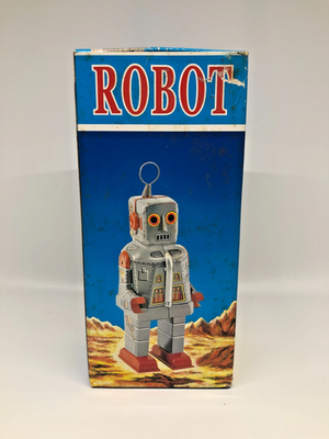 Tin Wind-Up Toy : Collectible Toy Series 14 Tinplate Robot MS386