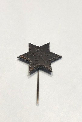 Official Logo Pin Ice Hockey World Cup Switzerland 1939 Pin Very Rare