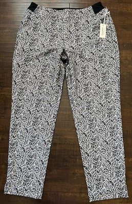 NWT TOMMY BAHAMA Everyday Active GOLF Tapered Pants Athletic Walking Print sz M