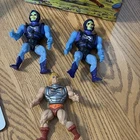 Vintage Masters of the Universe He-Man & Skeletor Battle Armor Figures