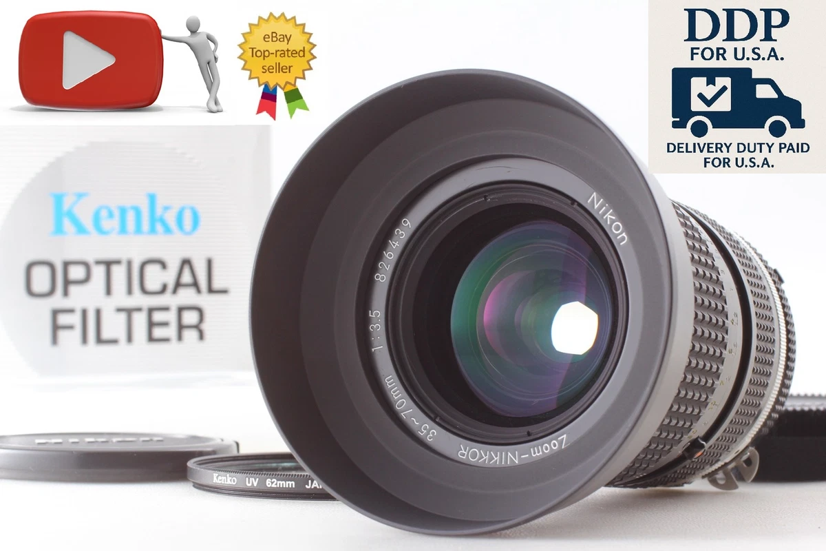 Nikon Zoom-NIKKOR f/3.5 Camera Lenses 35-70mm Focal for sale | eBay