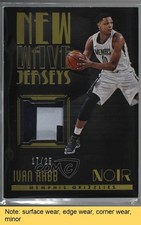 2017-18 Panini Noir New Wave Jerseys Prime 17/25 Ivan Rabb #NW-IR READ k1f