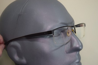Tiffi TI 1068 C4 Half Rim Eyeglasses 57 18 145 Blue Brown