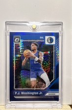 2024-25 Panini Donruss Optic - PJ Washington Jr. #74 Blue Hyper Prizm /175