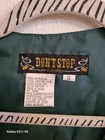 Don’t Stop Classics Leather Vest Snap Medium Forest Green Western Boho VINTAGE  — photo 2