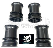 Suzuki 4x Airbox Rubbers BAIKU GS750 GS850 g Intake Ducts Slide Carbs - A3-14