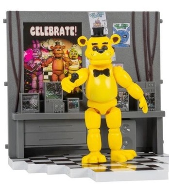 Jazwares Five nights at Freddy's golden Fnaf Set 5” Fnaf Figure In