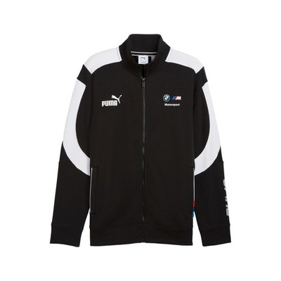PUMA Bmw M Motorsport T7 ZipUp Motorsport Jacket Mens Black Casual Athletic Oute