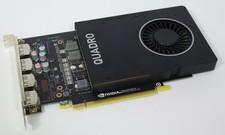 DELL NVIDIA Quadro P2200 5GB GDDR5X 4x DisplayPort GPU Graphics Card PX8M5 2G8WC