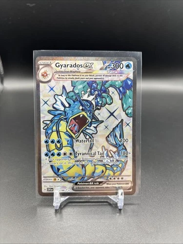 Pokémon TCG Gyarados EX Ultra Rare Holo Scarlet & Violet SVI Base Set 225/198