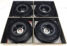 Lot of 4 Kodak Carousel Transvue 80 Slide Trays Vintage 1970s