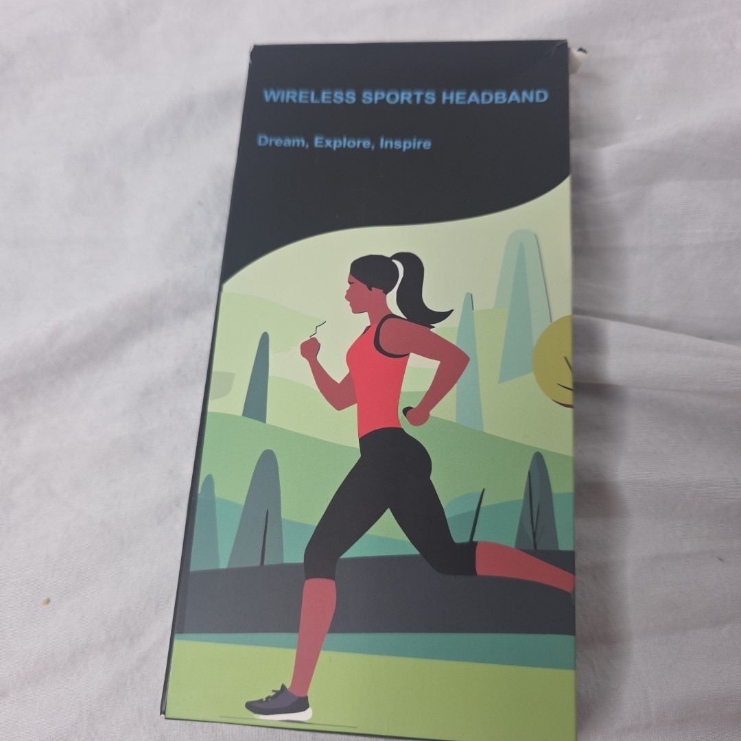 Musicozy Bluetooth Headband Headphones 2 in 1 Sleep Sports Yoga Wireless (CHZ)