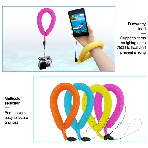 Waterproof Camera Float Universal Floating Strap For Underwater Camera Hig HLF - Picture 3 of 9