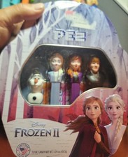 Sealed Disney Frozen Il PEZ Collectors Limited Edition Tin cift Set