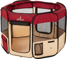 Pop up Portable Large 61"X61"X30" Playpen for Dog and Cat, Foldable  Indoor/Out