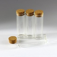 Clear 10-50 pieces Bottles with Cork 30ml 27x70mm Bottle Wholesale Vial
