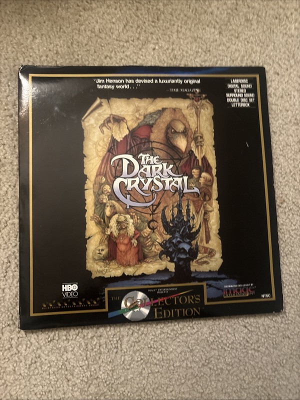The Dark Crystal (Laserdisc, 1990, Special Edition) - Rare Collectors Edition