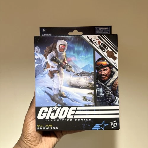 2023 Hasbro Classified GIJoe Snow Job #67  Action Figure Sealed