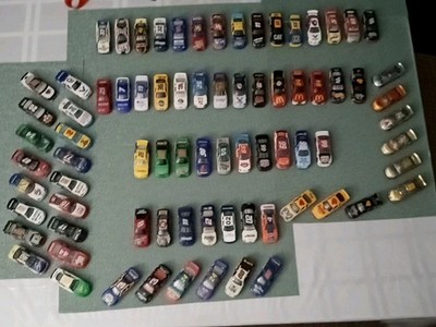 NASCAR LOVERS Private Collection Lot of 78 NASCAR Cars In Two Cases See Pics 