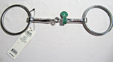 5" Myler MB 09 Loose Ring Snaffle Bit - Stainless Steel  Copper Inlay - Level 1
