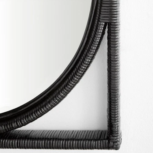 Cyan Design 11694 Pemba 24 X 24 inch Black Mirror, Small - Picture 2 of 4