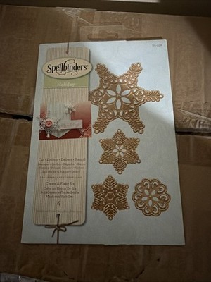 Spellbinders S5236 - Create A Flake 6 - Holiday - Cut/Emboss/Stencil - New