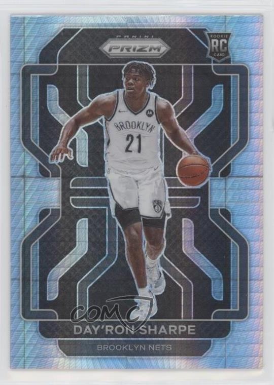 2021-22 Panini Prizm Hyper Prizm Day'Ron Sharpe #281 0y59