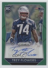 2015 Panini Prizm Rookie Signatures Green 47/99 Trey Flowers #RS-TF Auto 0d0o