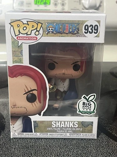 Funko Pop! Vinyl: One Piece - Shanks - Big Apple Collectibles (Exclusive) #939