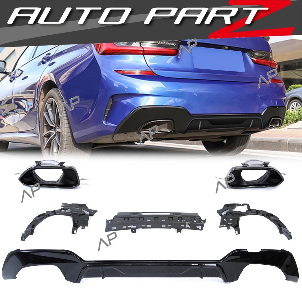 BMW 3er G20 Heckdiffusor - Sportoptik Für Deinen Bimmer