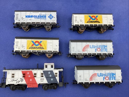 Konvolut Roco Güterwagen Spur H0 @7189@ Eisenbahn Sammlung | Zustand: Gebraucht