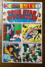 Four Star Spectacular #1 DC Comics Bronze Age Giant Size Superboy Hawkman g/vg
