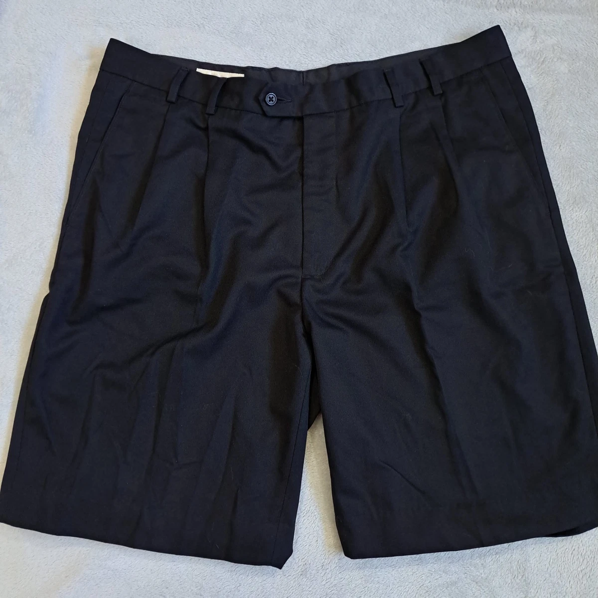 Le Breve - Short style charpentier en sergé - Bleu marine