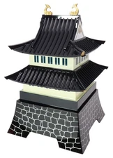 3-Tier Japanese Castle Bento Box | Authentic Makunouchi Design | 18x18x28cm