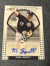 MASON BARNETT 2018 LEAF PERFECT GAME AUTOGRAPH /99 Athletics