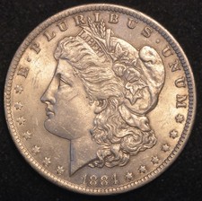 USA Morgan Dollar 1884 O New Orleans .900 Silver Genuine (T109)