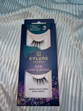 Eylure London Eco Lash & Stash Vegan Faux Mink  Date False Eyelashes