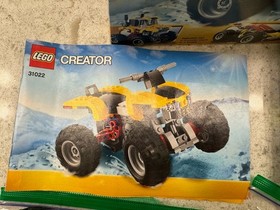 Lego 31022 Creator Turbo Quad 100% Complete
