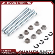 Door Hinge Pin and Bushing Repair Kit for Chevy Fullsize Truck SUV 2-Doors