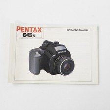 Pentax 645N Manual Book ENG version