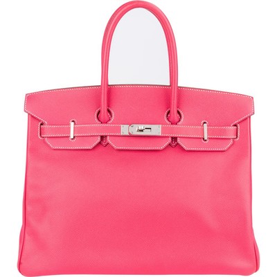 Hermès Pink Candy Epsom Leather Birkin 35 Handbag Tasche