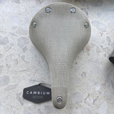 Brooks Sattel Cambium C 19 B Organic Cotton Natural Rubber