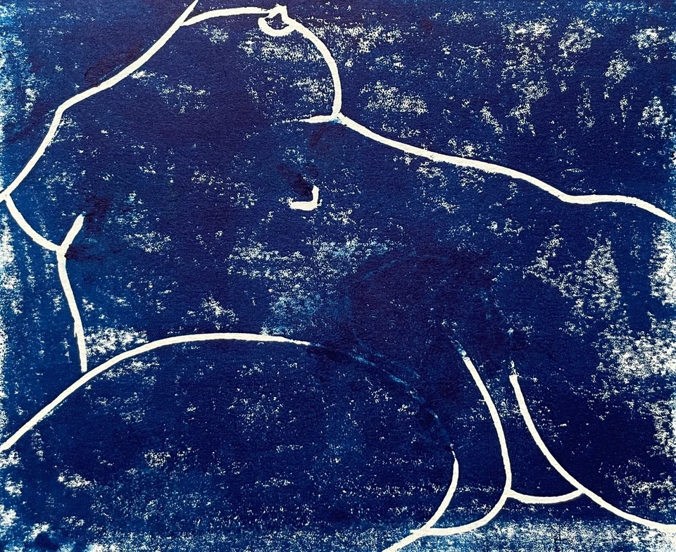 Nude Blue, Print - Image 2 of 3