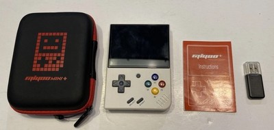 Miyoo Mini+ Retro Handheld With SD Card & Case - AS IS - Read Description