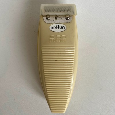 BRAUN S50 Vintage Trockenrasierer   1950er   Designklassiker   mit Etui