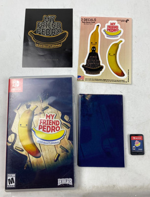 My Friend Pedro - Nintendo Switch Devolver Games w/Decals & Poster